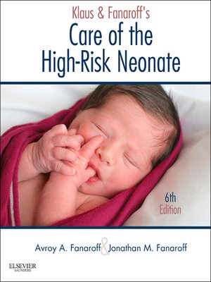 cover image of Klaus and Fanaroff's Care of the High-Risk Neonate E-Book